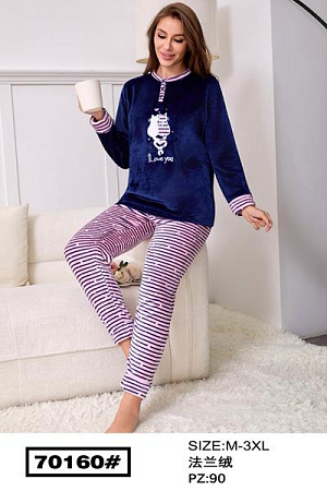 Пижама Romeo Life 70160 navy - делук