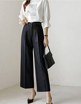 Брюки No Brand 3001 black - делук