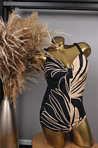 Купальник Sun&Sea 26812 black-beige - делук