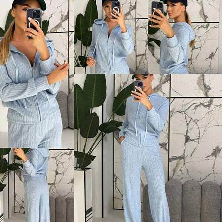 Костюм Спорт Arina 1535 l.blue Костюм Спорт Arina 1535 l.blue - делук