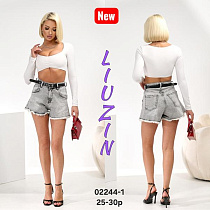 Шорты Vidlyry 02244-1 l.grey - делук