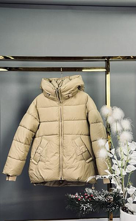 Куртка Delfinka 20 beige - делук