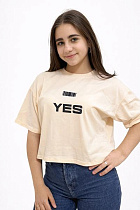 Топ Moda School M547 beige - делук