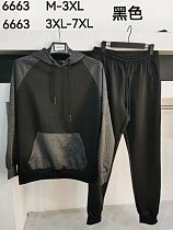 Костюм Спорт Vanda 6663 black (3XL-7XL) - делук