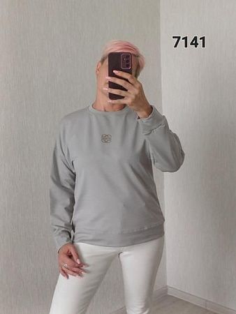 Свитер Fsn 7141 grey - делук