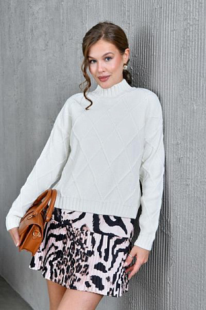 Свитер Karon 8441 white - делук