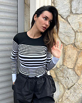 Свитер Liza Brend 5831 black - делук