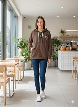 Кофта Спорт Newe NW17 brown - делук