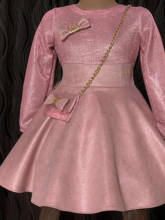 Платье Safi M265 pink - делук