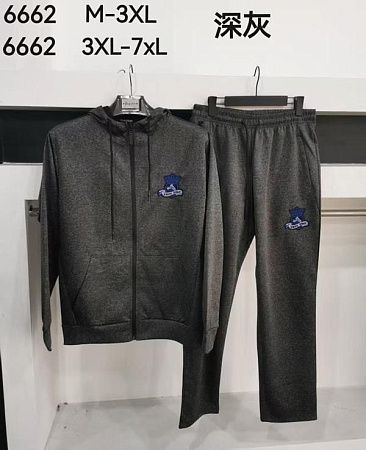 Костюм Спорт Vanda 6662 grey (3XL-7XL) - делук