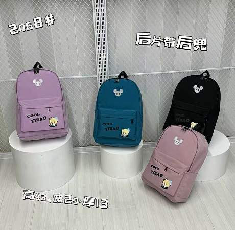 Рюкзак Candy Bags 2068 black - делук