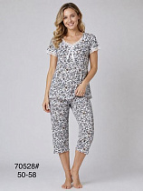 Пижама Estima 70528 grey - делук