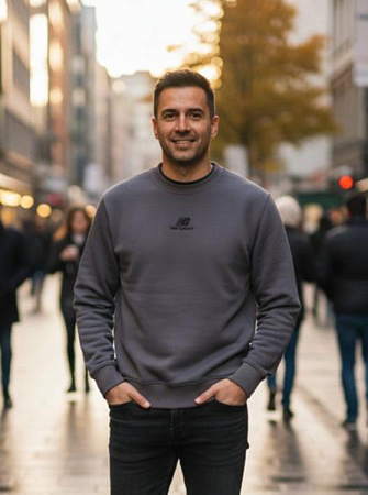 Свитер Delviago DL610 grey - делук