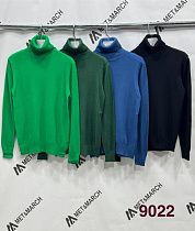 Свитер Met&March 9022 d.green - делук