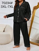 Пижама Brilliant 70234 black - делук