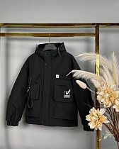 Куртка Delfinka 20991 black - делук