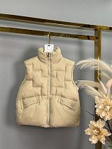 Жилетка Delfinka 8156 beige - делук