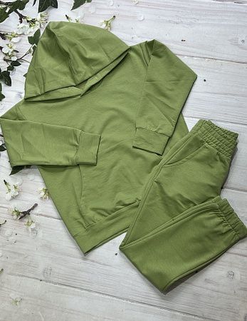 Костюм Спорт No Brand 134-1 olive - делук