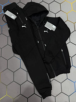 Костюм Спорт Alex Clothes 6184 black - делук
