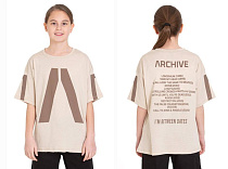 Футболка Mmz M1570 beige - делук