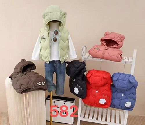 Жилетка Chicwear 582 brown - делук