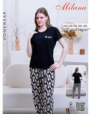 Пижама Imlion 140-127 black - делук