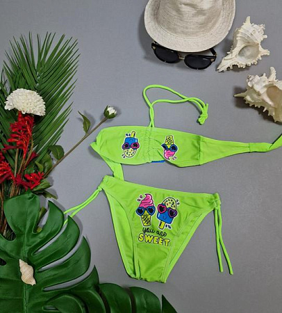 Купальник Dfk Kids 805 green - делук