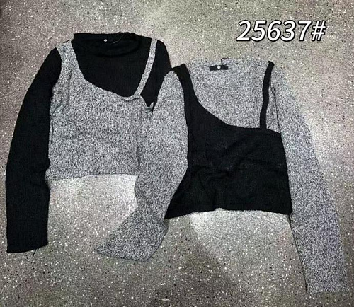 Свитер Comod 25637 black - делук