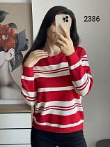 Свитер Fsn 2386 red - делук