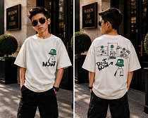 Футболка Major Kids 3713 milk - делук