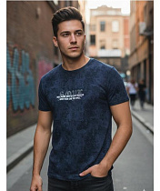 Футболка Style M.Clothes SM64 navy - делук