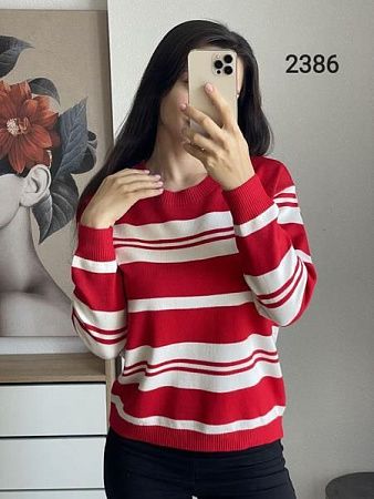 Свитер Fsn 2386 red - делук