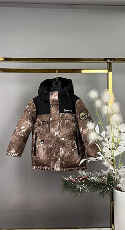 Куртка Delfinka L86-15 brown - делук