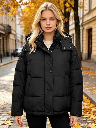 Куртка Jacket 7181 black - делук