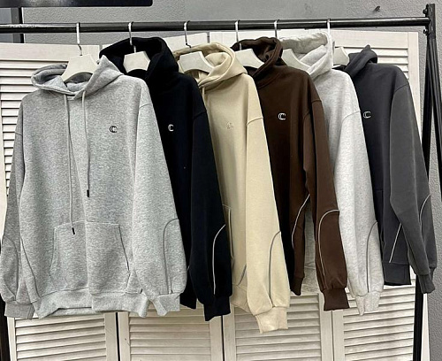 Худи Little Secret K1004 l.grey - делук