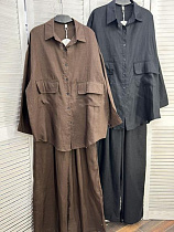 Костюм Style Nadezhda 6230 brown - делук