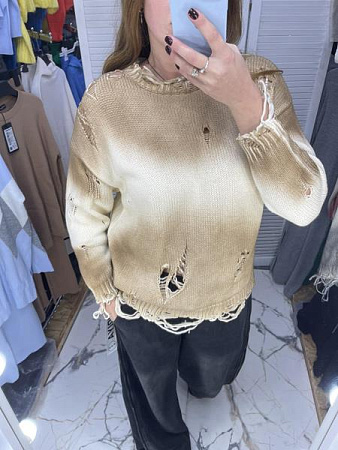 Худи Karon 5570 beige - делук