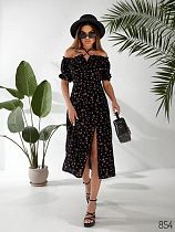 Платье Loren 854-1 black - делук