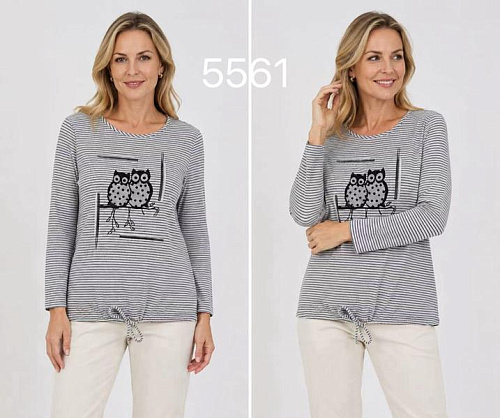 Свитер Gertie 5561 grey - делук