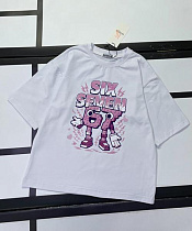 Футболка Kosmy 520-32 white - делук