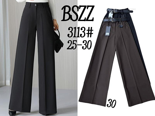 Брюки Immei 3113 brown - делук