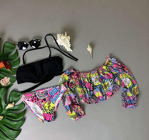 Купальник Dfk 7805 mint - делук