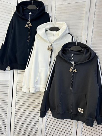 Кофта Спорт Style Nadezhda 818 black - делук