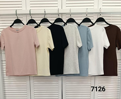 Футболка Style Nadezhda 7126 l.blue - делук