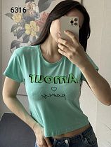 Футболка Fsn 6316 mint - делук