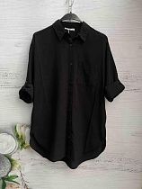 Рубашка New Season 8581 black - делук