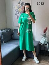 Платье Fsn 3062 green - делук