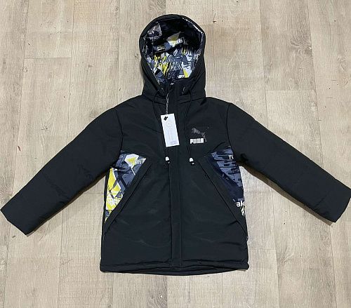Куртка Ayden 8577 black - делук