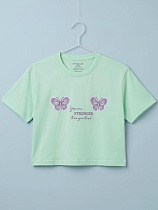 Футболка Dino DN414 mint - делук