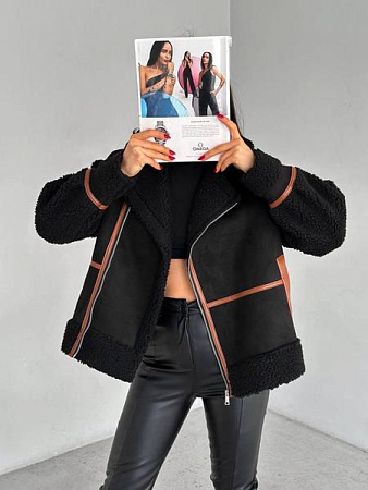 Куртка Ruxa 9936 black - делук